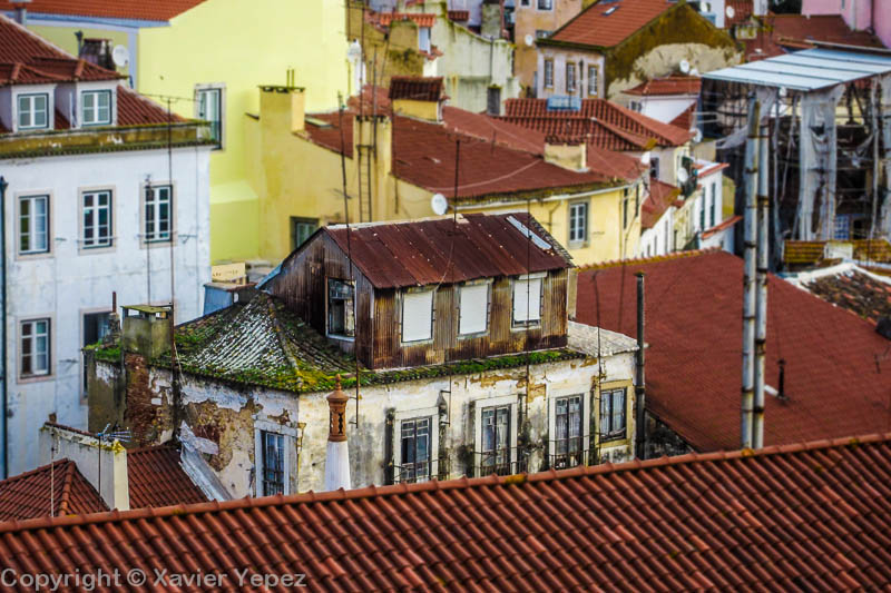 Lisbon, old house, downtown