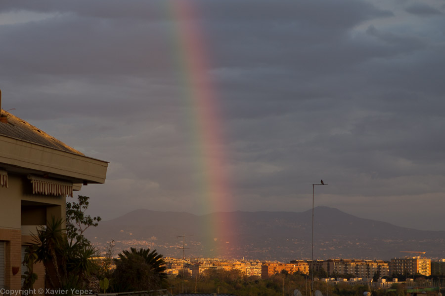 Rainbow in Rome